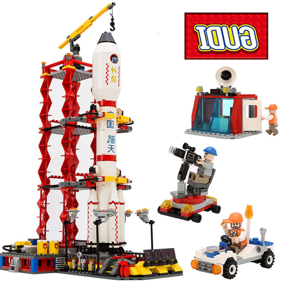 

Assembled toys Goody 8815 space shuttle building block Shenzhou rocket puzzle Airbus compatible with LEGO educational toys for children