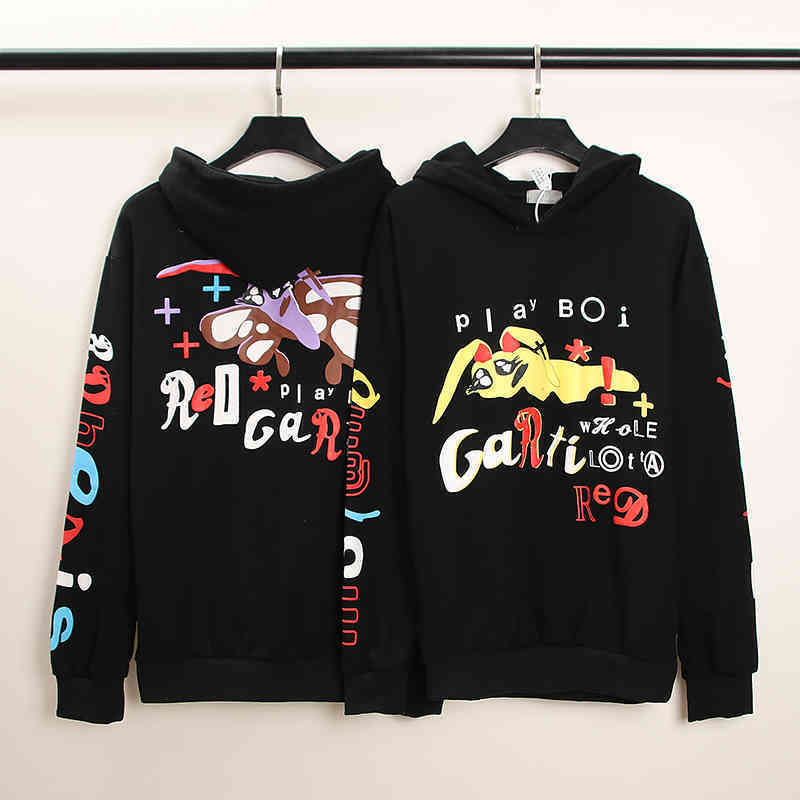 

2022 cpfm, XYZ playboi Carti WLR m3tamorphosis HoodieDEGE, Black