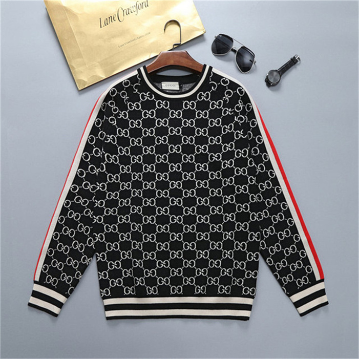 

21ss Warm winter mens womens designers sweaters high quality brands man s clothes luxurys White clothing knitted low neck men champ hoodiesAsian code M-3XL LK47