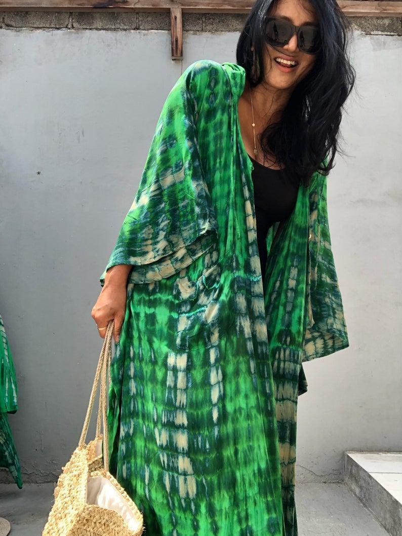 

Sexy Plus Size Women Beach Smock, Hooded Ankle Long Neck Pattern Sunscreen Smock For Swimming Pool 2021 Women's Swimwear