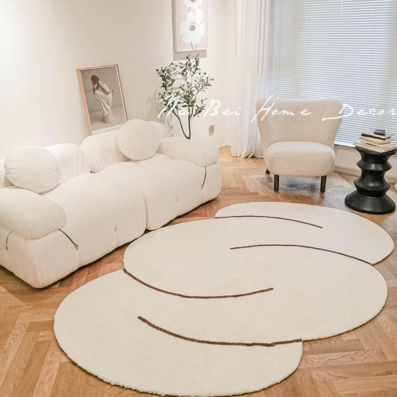 

Carpets Carpet Fluffy Rug For Living Room Home Decor Bedroom Kid Floor Mat Decoration Salon Thicker Pile Bed