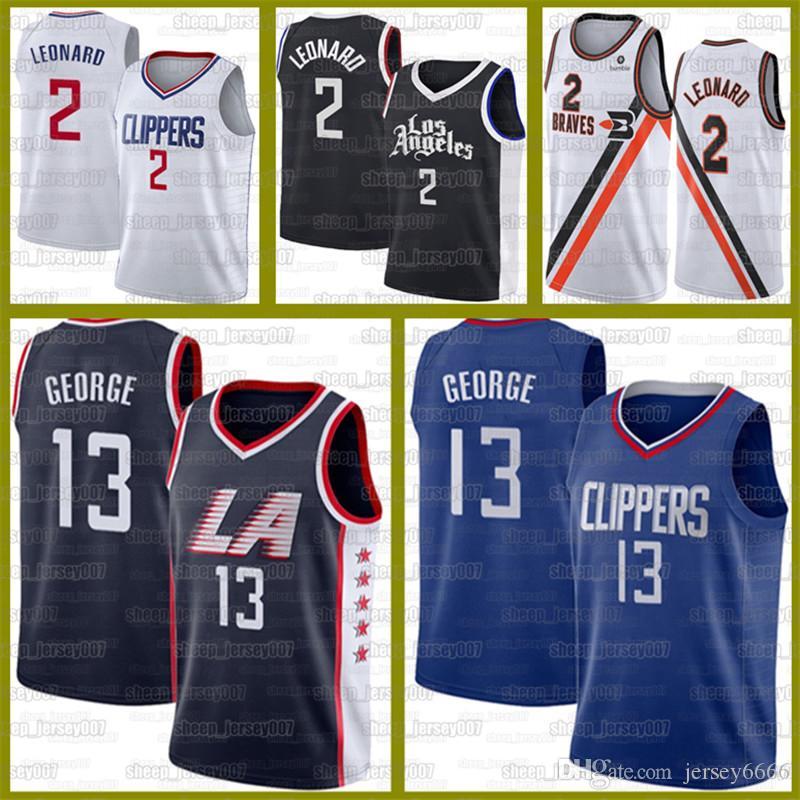 

Kawhi Jayson 2 Leonard 0 Tatum LA Clippers Paul 13 George Jerseys Kemba 8 Walker Boston Larry 33 Bird Celtics Basketball, Black;red