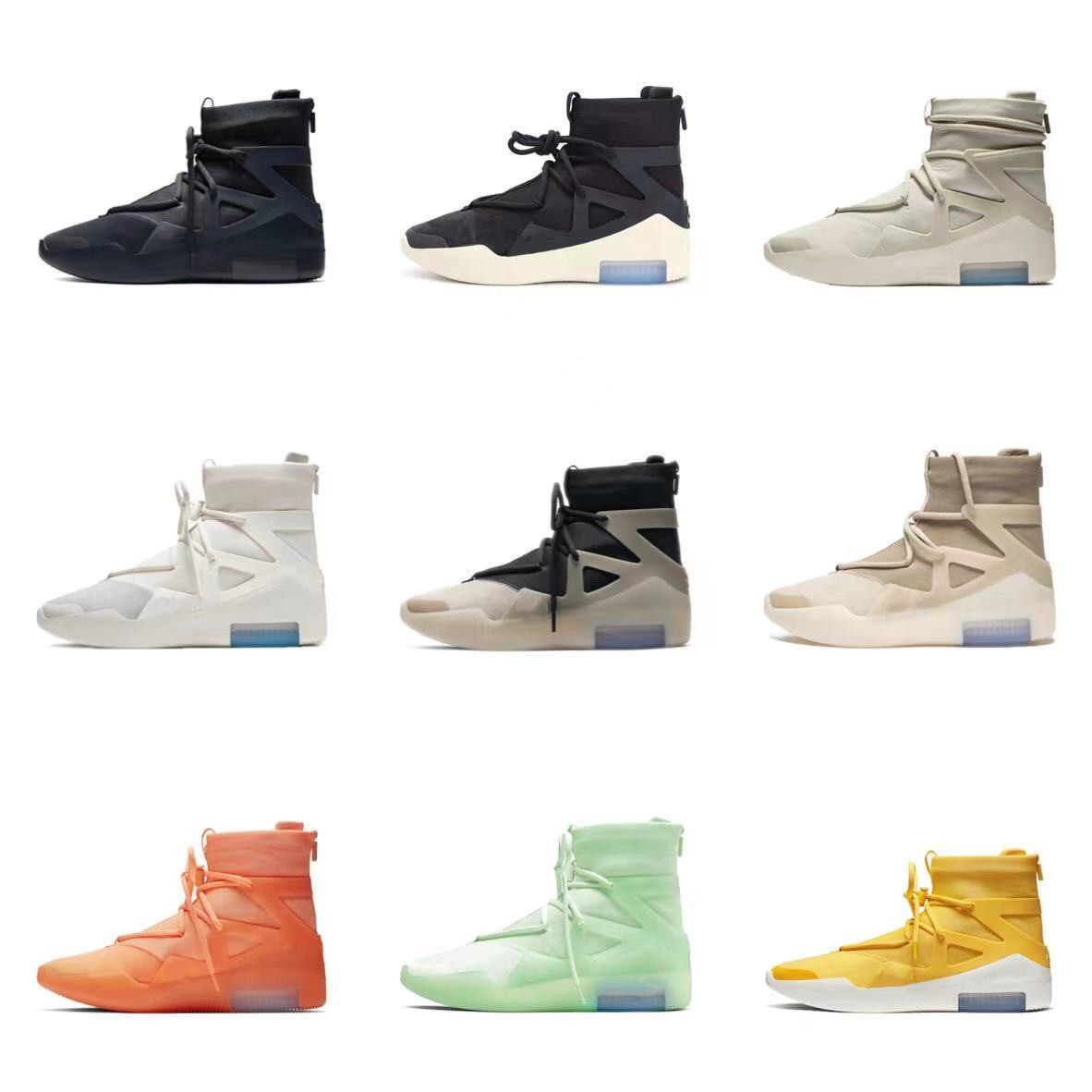 

basketball shoes men athletic fear of god 1 light bone ar4237-005