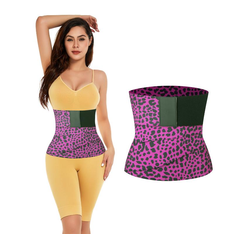 

Belts Cross-border Magic Bunch Belt Bouquet Army Beam With A Abdomen 12.5cm Wide Leopard, Black