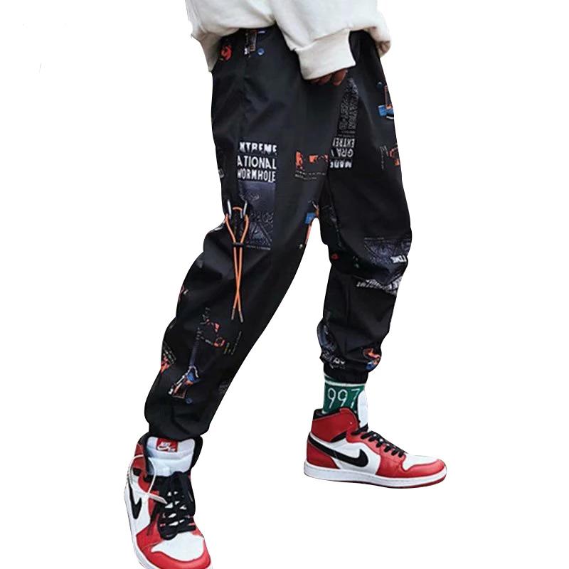 

Men's Pants Brand Streetwear Hip Hop Joggers Men Women Loose Harem Ankle Length Trousers Sport Casual Sweatpants
