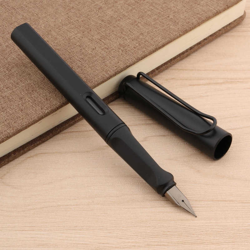 

office plastic fashion matte black ef fountain pen