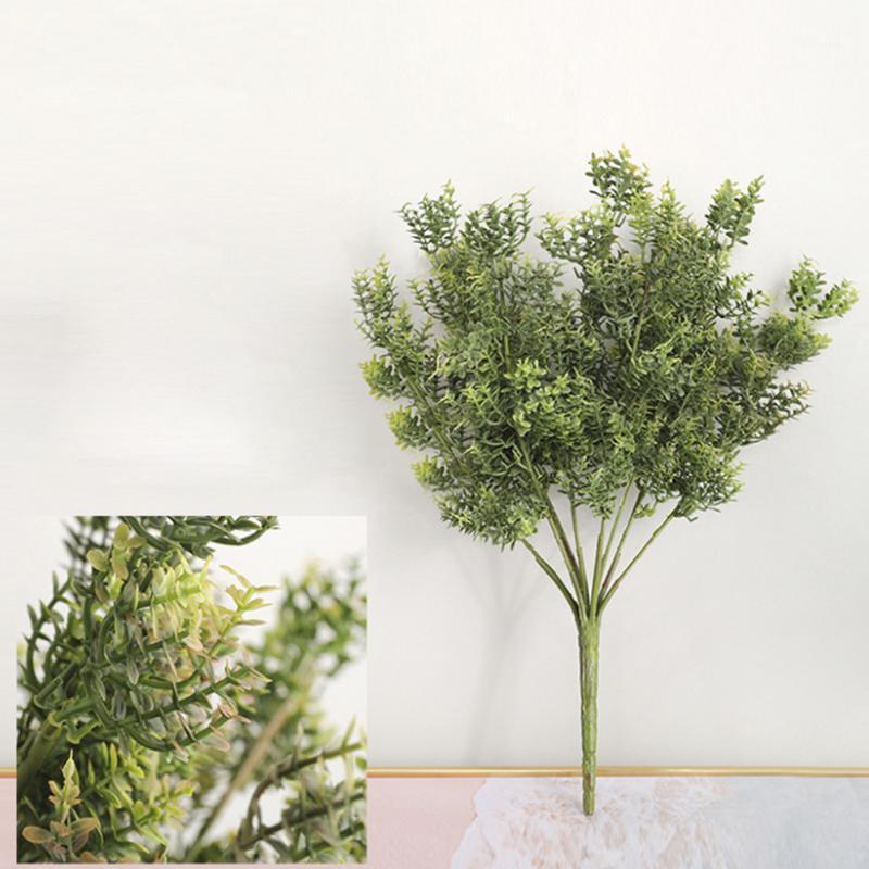 

Party Decoration 9 Heads Artificial Aglaia Odorata Flower Simulation Plant Home Wedding