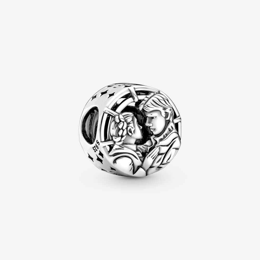 

100% 925 Sterling Silver Sweet Couple Kiss Charms Fit Original European Charm Bracelet Fashion Women Wedding Engagement Jewelry Accessories