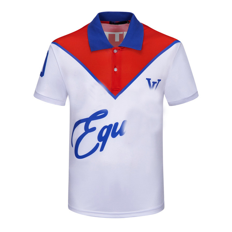 

2021 designer mens polo shirts women t-shirts fashion clothing Embroidery letter Business short sleeve calssic tshirt Skateboard Casual tops tees M-3XL#168, Ivory