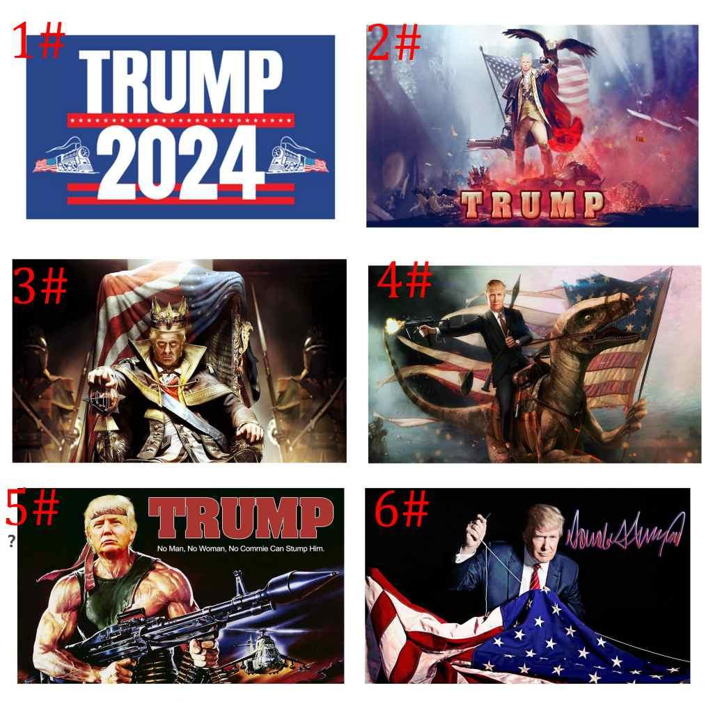 

2024 Trump Train Flag 90*150cm Trump Flags US Presidential Election Trump Banner Flags 2024 3*5ft HHD6554