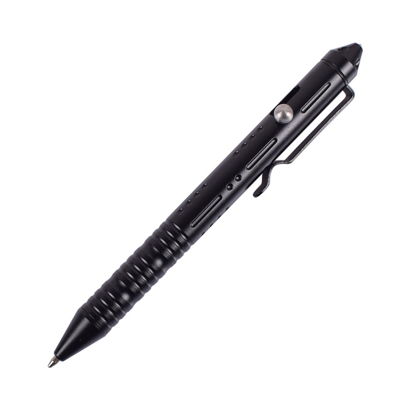 

Outdoor Portable Self-defense Pull Bolt Pocket Tactical Pen with Tungsten Steel Attack Head Broken windows Survival EDC Tool