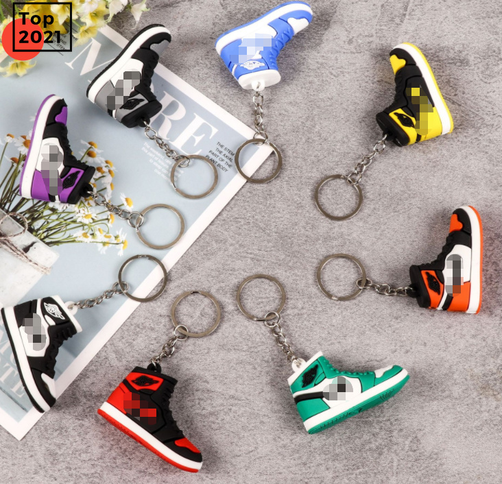 

A1 series 3D basketball favor shoes keychain car bag key pendant a J wholesale DHL