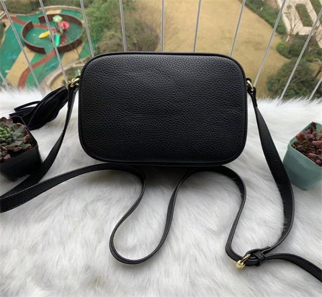 

Genuine Leather handbag Designers tassel Soho Bag Disco Shoulder Bag luxurys Purses Evening bags 308364, Red