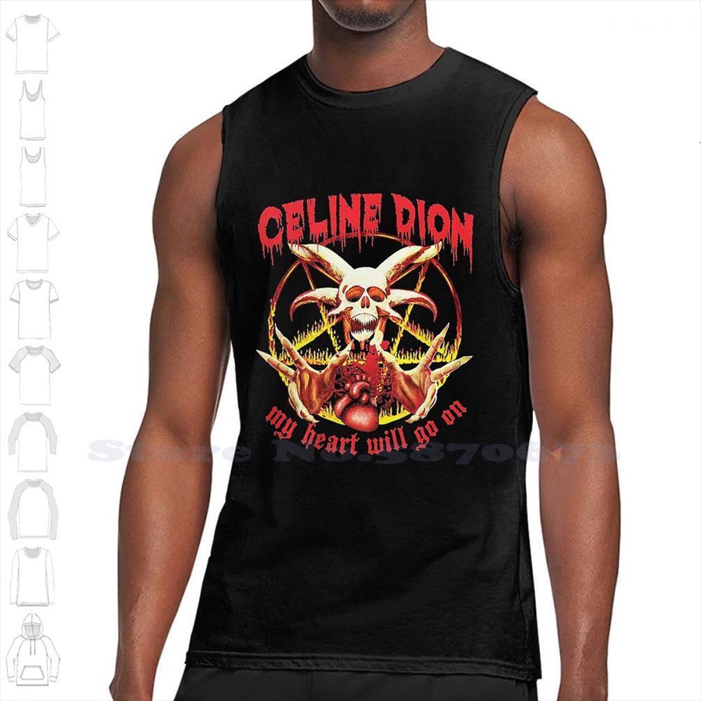 

vintage 70s 80s 90s music fans custom funny tank sleeveless vest dion albulm canadian, White;black