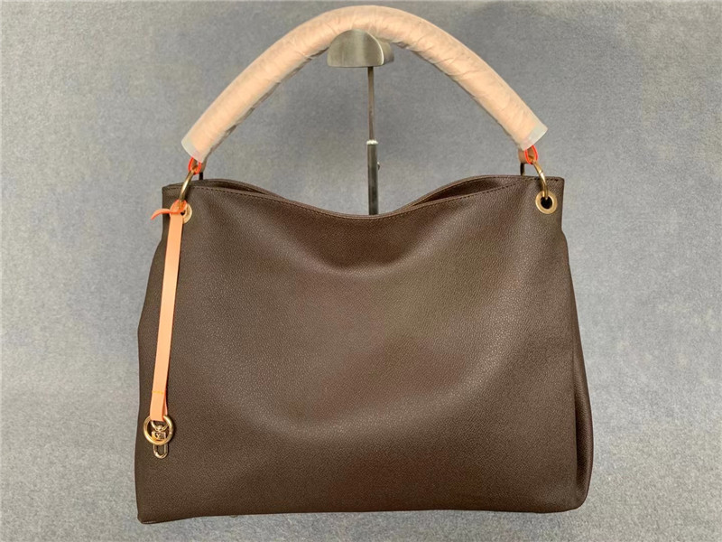 

Women Shoulder Bags Classical 3 Colors Top Quality Ladies Casual Tote With Wallet Leather Handbags Bag, Brown flowers