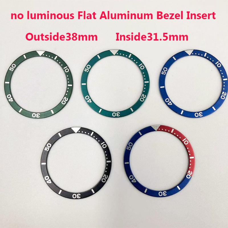

Repair Tools & Kits 38mm No Luminous Flat Aluminum Bezel Insert,38mm Insert Rings Watch Cases Replace Accessories Watches Parts