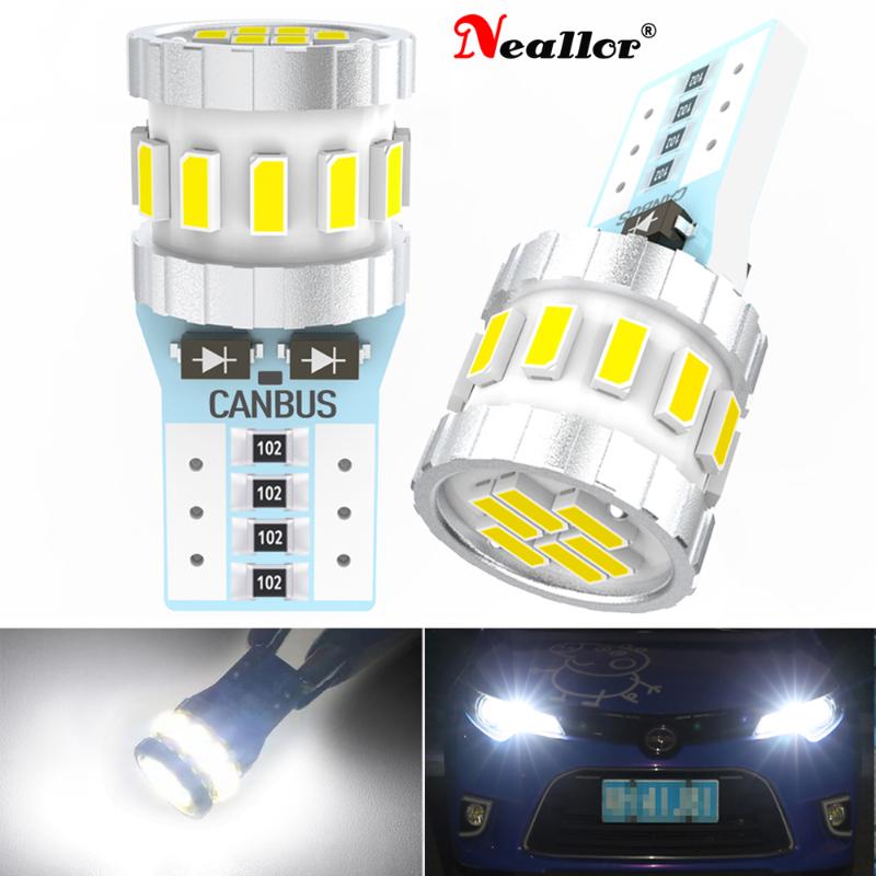

Emergency Lights 2x T10 W5W Led Bulb 168 194 Car Interior Reading Light For Duster Megane 2 Forester Legacy Kia KX5 K2 K5 5W5