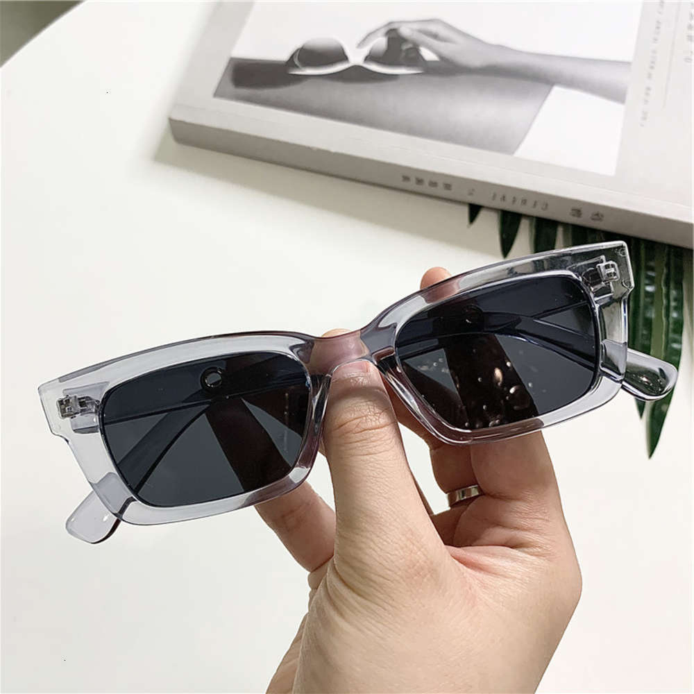 

Highend accessories New Women Rectangle Vintage Brand Digner Retro Points Sunglass Women's Lens Liquid Cat Eye Driver Glass, Black