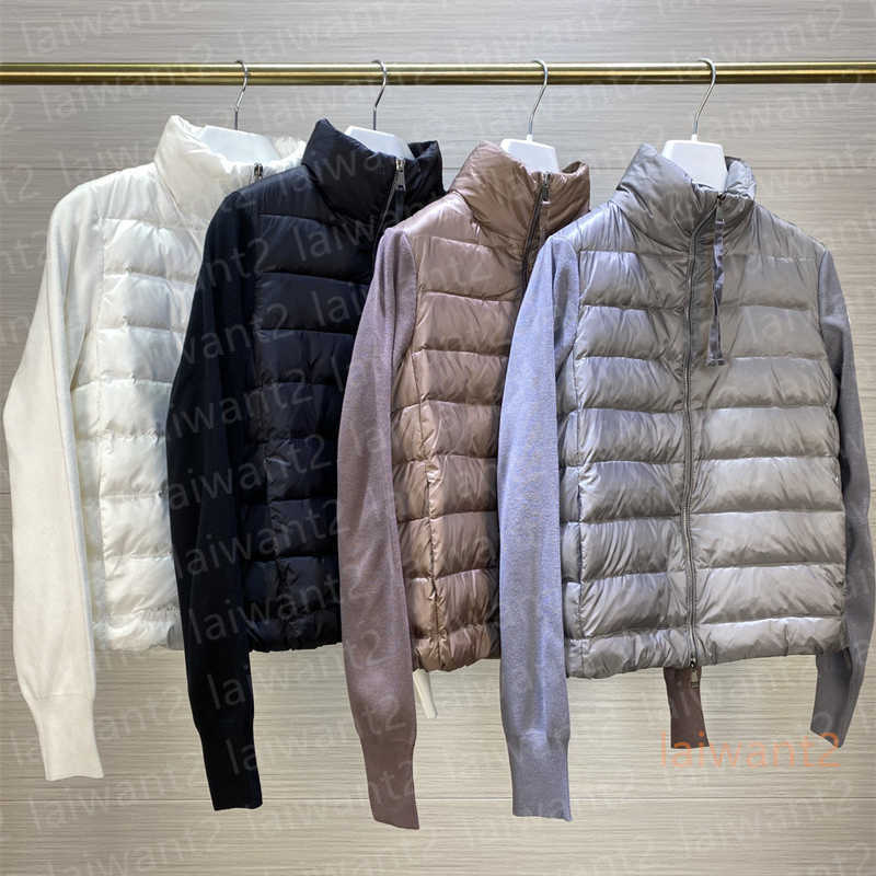 

Women Outerwear colorful down jacket Ladies Panelled thin jackets coat shiny Christmas gift Top Quality Winter Casual Outdoor Warm Outwear Thicken Color gradient, Black