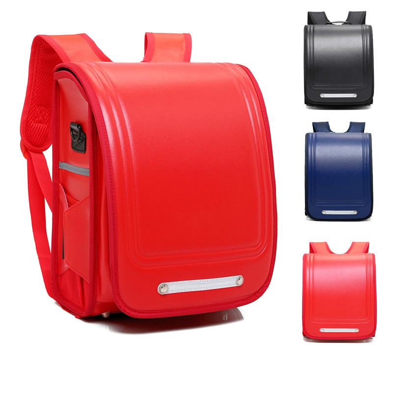 

Child Randoseru Fashion School Bags For Boy And Girl Children Backpack Japanese Student BookBag Kids Large Primary Schoolbag