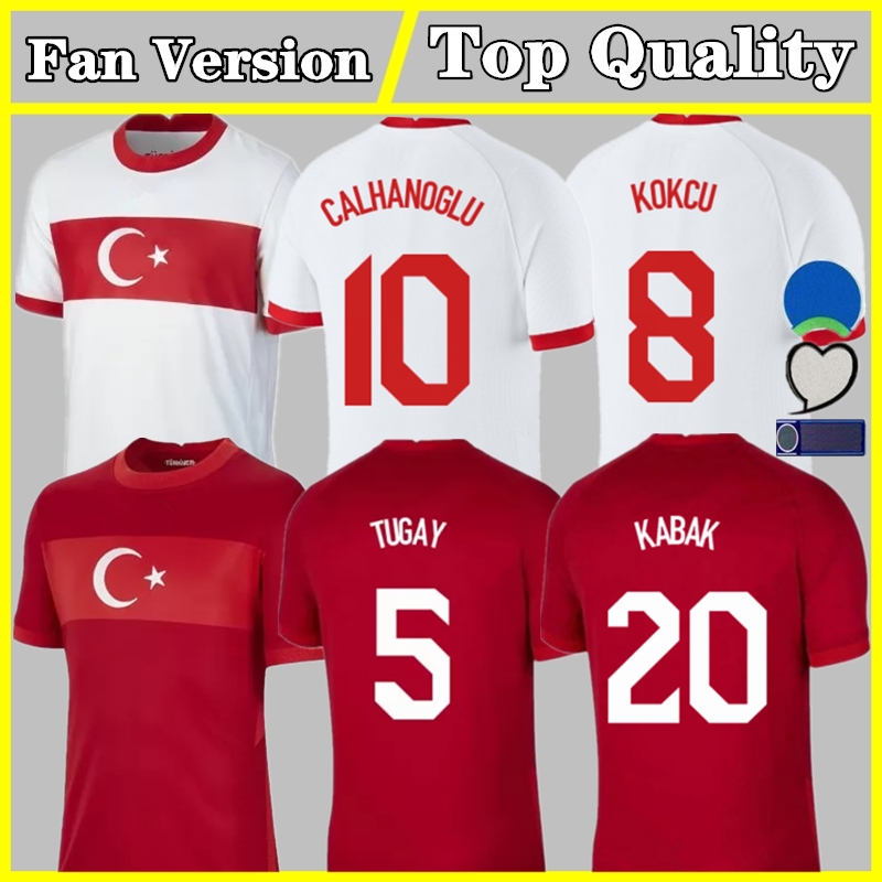 

Turkey Soccer Jersey 2021 Calhanoglu Celik Demiral Ozan Kabak Yazici Burak Kokcu football shirt Men Shirts, Black;yellow