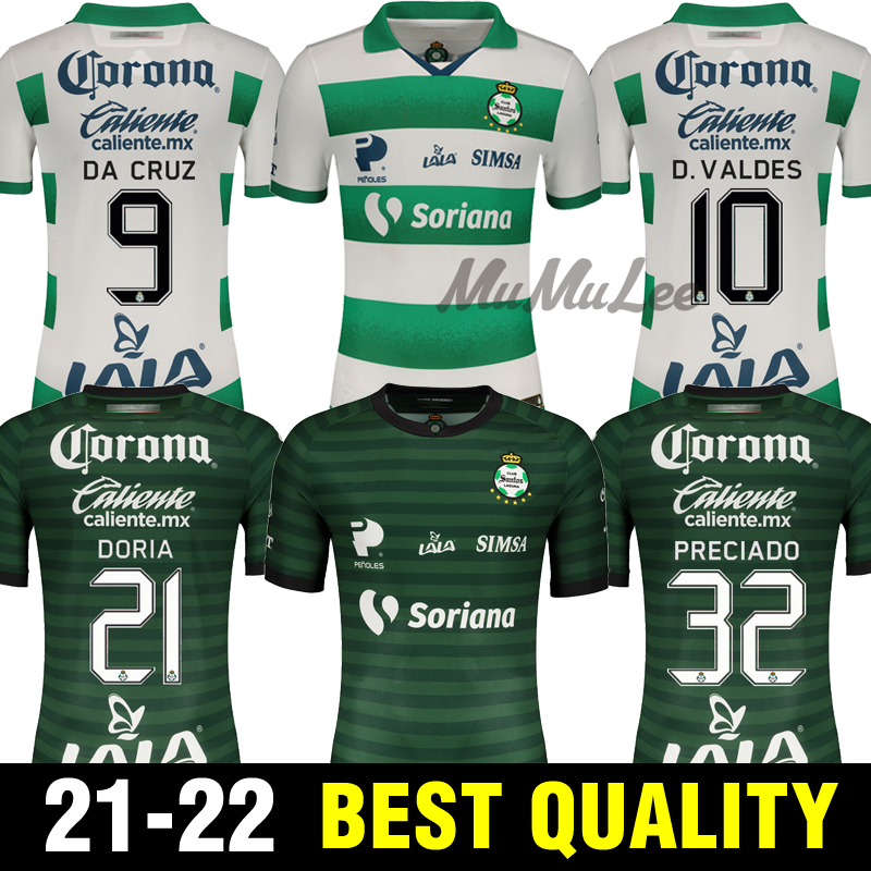

2021 2022 Santos Laguna soccer jersey 21 22 DA CRUZ ORRANTIA D.VALDES GORRIARAN jerseys Furch GAEL GARNICA football shirts, Black;yellow