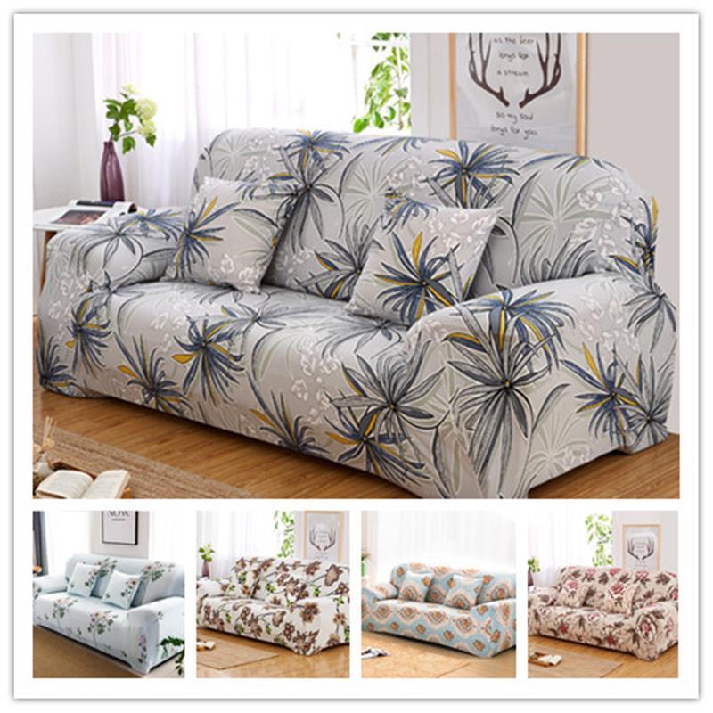 

Chair Covers Mmermind Sofa Cover Elastic For Living Room Printed Slipcovers Stretch Tight Wrap 1/2/3/4 Seat DF51#