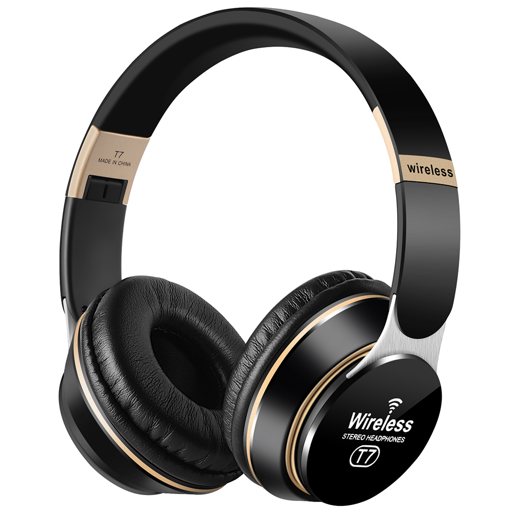 

New Wireless Headphones Bluetooth Headset Foldable Stereo Headphone Gaming Earphones With Microphone For PC Mobile Phone Mp3