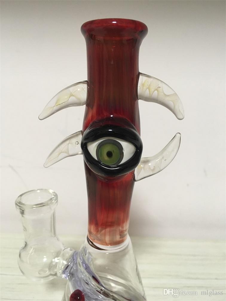 

Halloween big eye octopus leg drill hookah 14 mm joint color can be customized