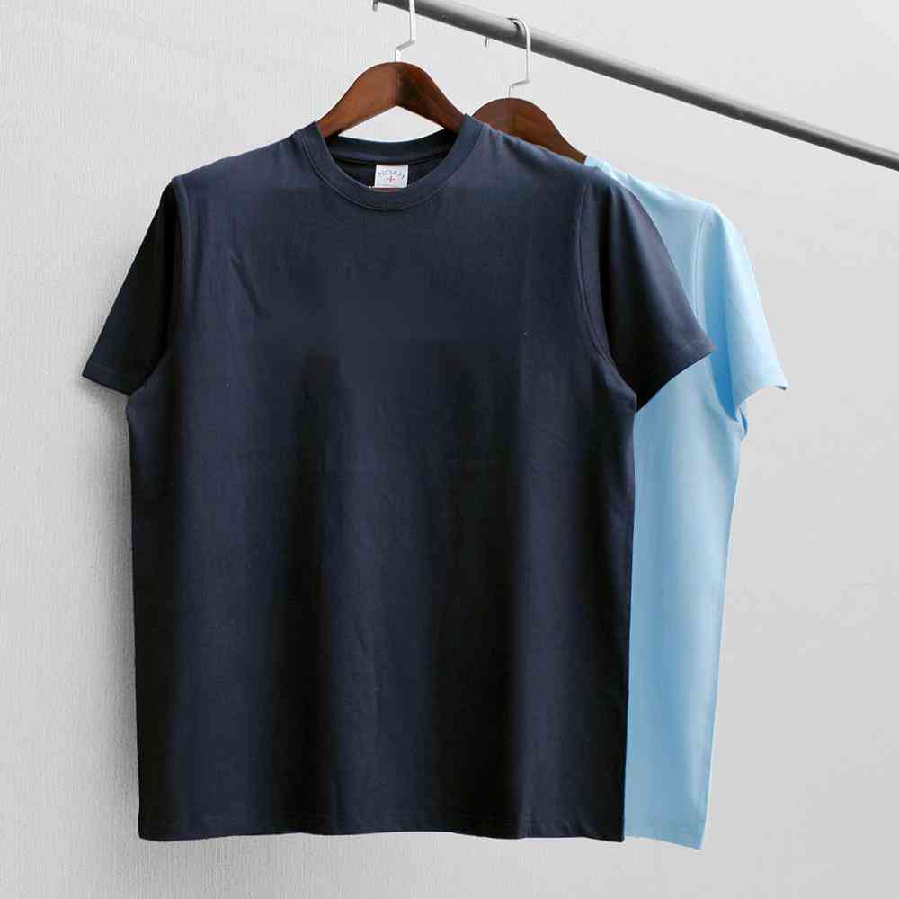 

2021new bones cross letter short sleeve bone trendy casual couple T-shirt, White