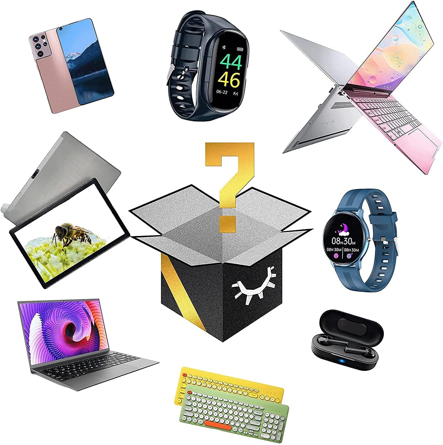 Lucky Box Watch Toy Phone AC Mystery Blind Box, favors Super Costeffective, Random Style, Excellent Value for Money, Come First Served-image-731221080