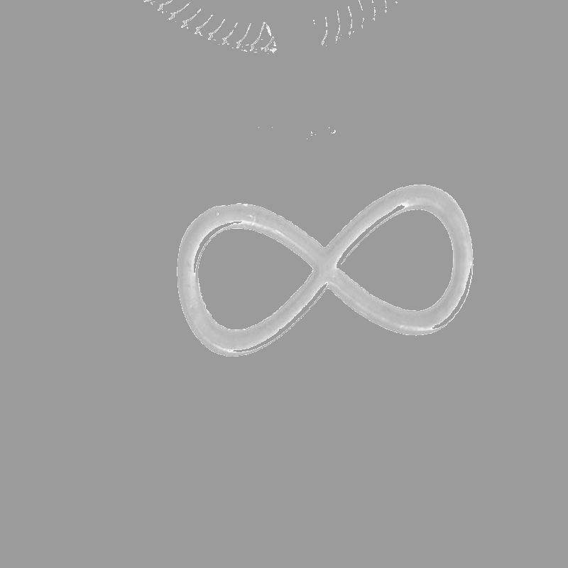 

Pendant Necklaces CCremation Jewelry Ashes Necklace Heart-shaped Infinity Logo Reverse Free Carving Birth Date, Silver
