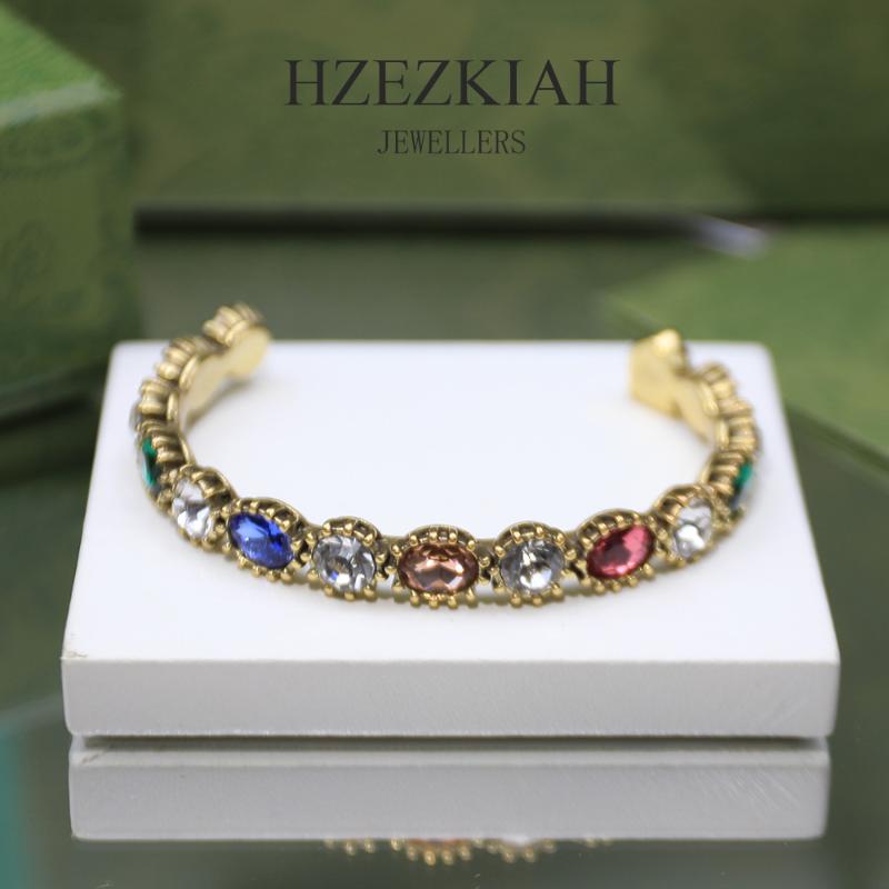 

Bangle Fashion Jewelry Brand Colorful Tiger Bracelet Gorgeous Luxurious Women Party Superior Quality Aristocratic Temperament
