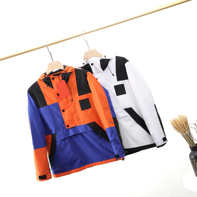 

Brand Pattern Mens Designer Jackets Letter Printing Patchwork Sunscreen Thin Coat Windbreaker Luxury Men Women Fashion Love -2XL, Whatsapp