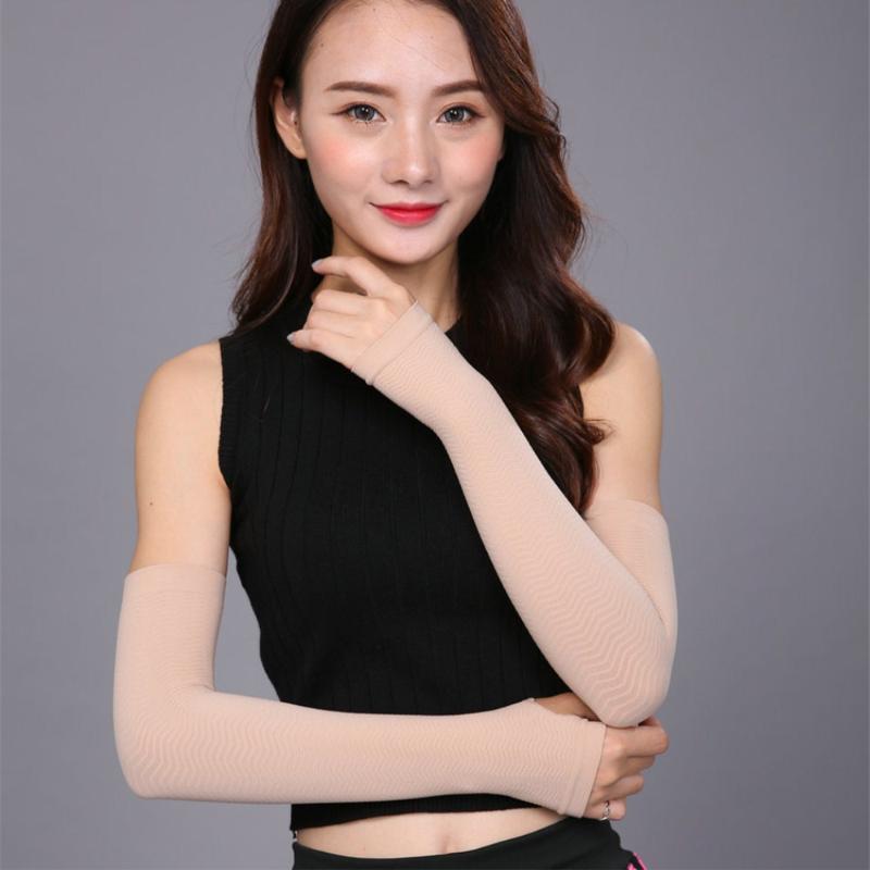 

Fingerless Gloves 1pair Women Shaper Thin Legs Arm Sleeves Calorie Off Fat Slimmer Wrap Belt Face Lift Tool Warmers