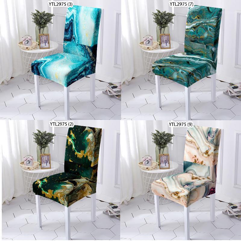 

Chair Covers Colored Marble Living Room Furniture Dining Dinning Cover Wedding Desk