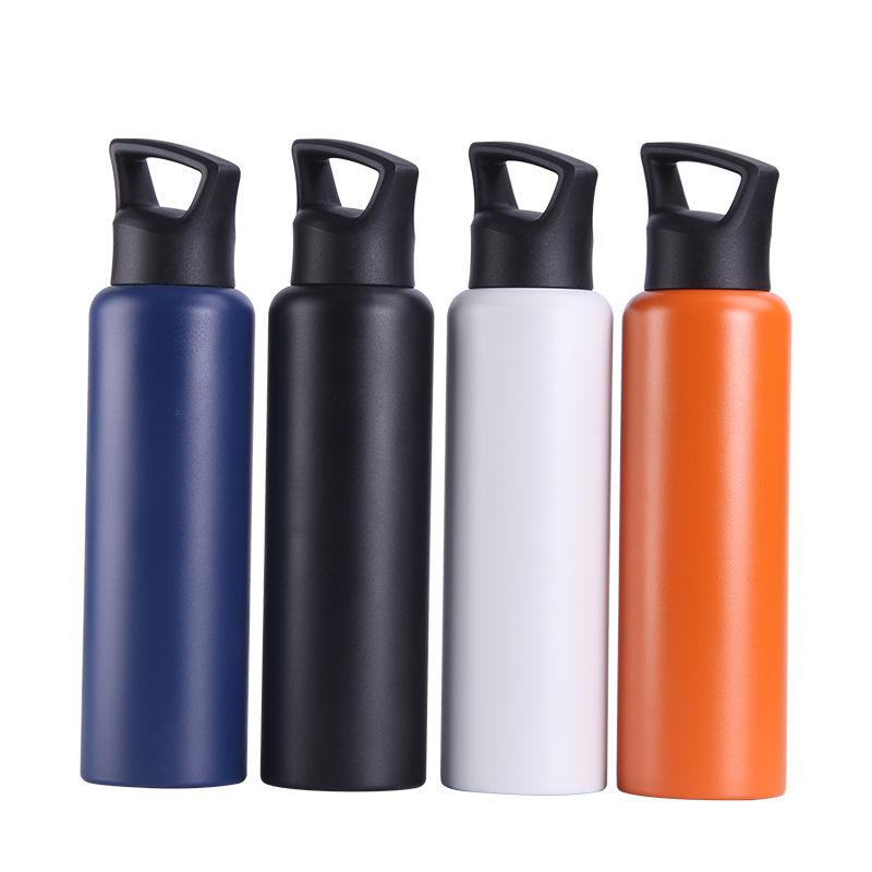 

Water Bottles 480 580 750 ML Food Grade Bpa Free 304 Stainless Steel Double Wall Vacuum Flask Outdoor Portable Sports Bottle