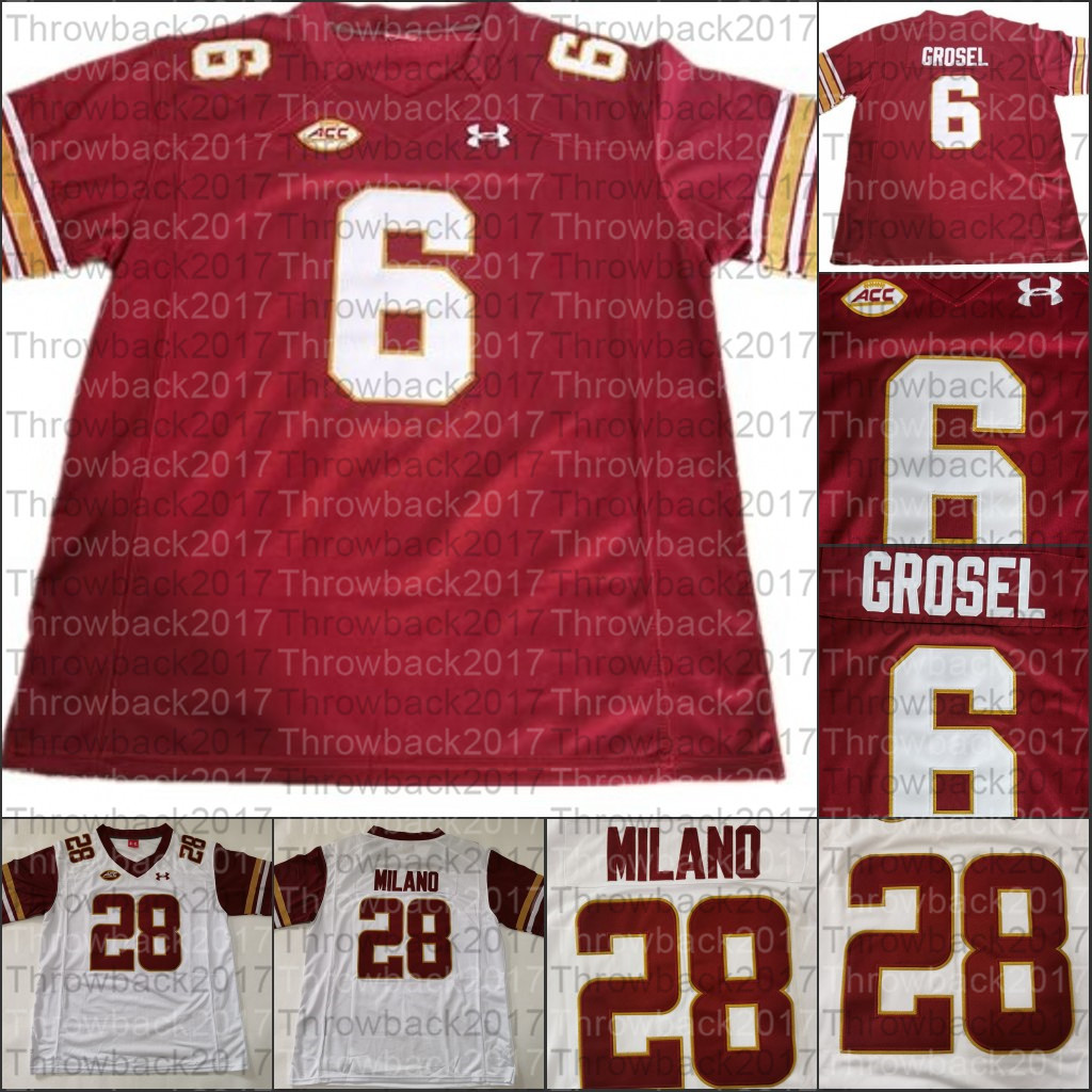 

Custom Boston College Football Jerseys 5 Phil Jurkovec 97 Valdez 90 B.J. Raji 13 Anthony Brown 22 Doug Flutie 24 Pat Garwo III, White iv