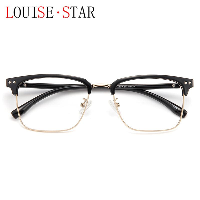 

Fashion Sunglasses Frames LOUISE STAR Prescription Glasses Frame Retro Men's Myopia Eye Protection Trend Ladies Personality Optics