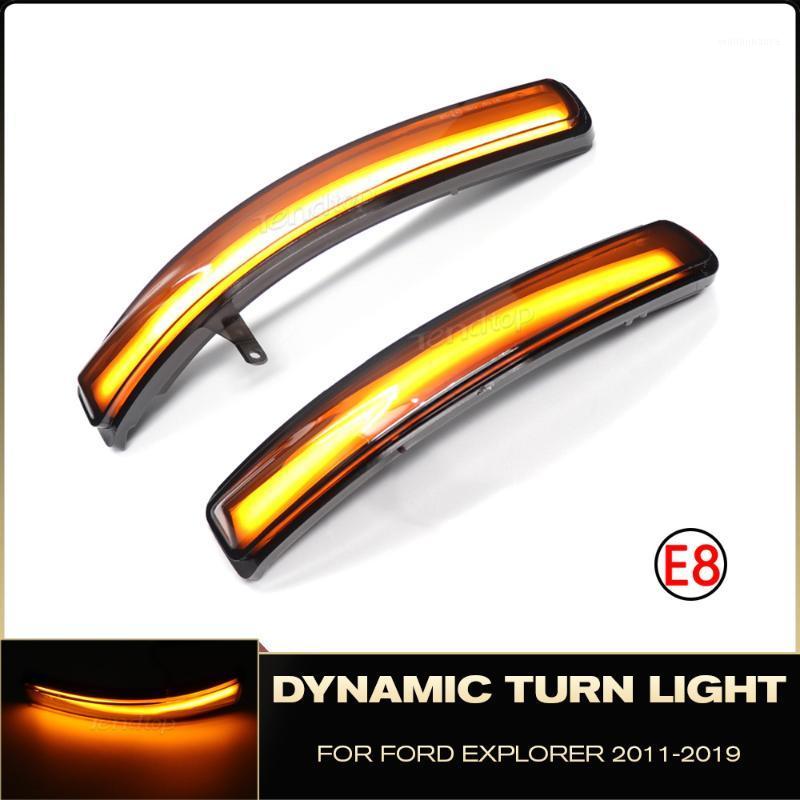 

Emergency Lights 2 Pcs/Set For Explorer 2011-2022 2022 Side Rearview Mirror Indicator Blinker Light Sequential Dynamic Turn Signal