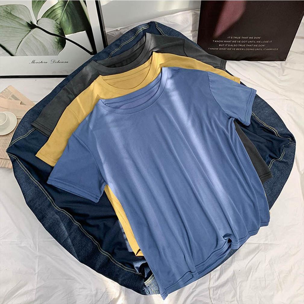 

hipster loose pop streetwear mens light and women blue comfortable high trendy quality hop tees shirts, White;black