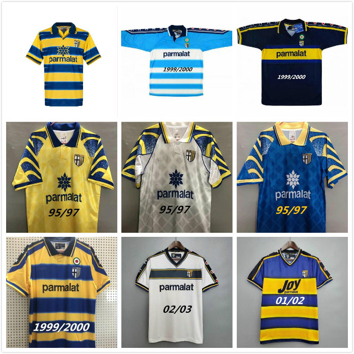 

Parma Calcio Retro soccer Jersey Classic 1995 1997 1998 1999 2000 2001 2002 2003 95 97 99 00 BAGGIO CRESPO CANNAVARO Vintage Football shirt STOICHKOV THURAM 01 02 03, White
