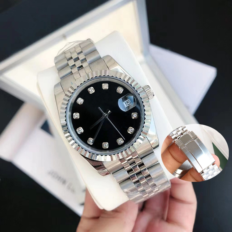 

Men's Automatic Mechanical Watch 36 41mm 904L Stainless Steel Watches Ladies 31MM Quartz wristWatch Luminous Sapphire Waterproof, Tool