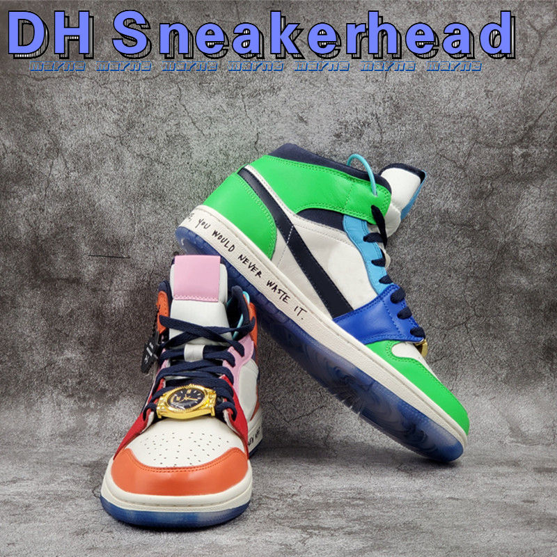 

2021 Infant 1 Mid x Melody Ehsani Kids Basketball Shoes Fearless Athletic Children Sports Sneakers shoe