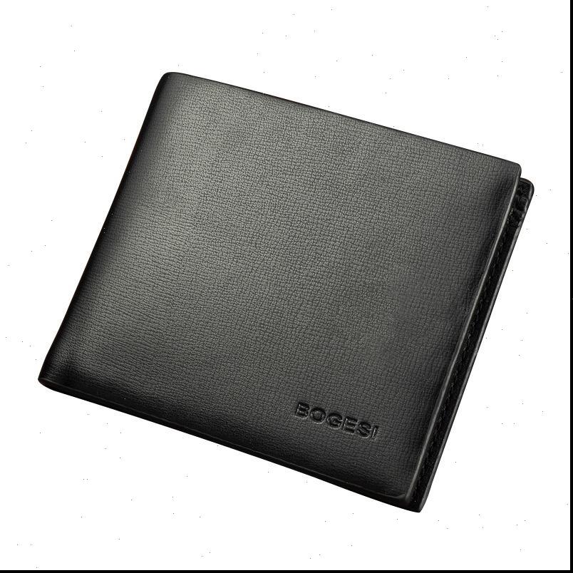 

bogesi slim card holder short wallet men small pu leather purse male thin money bag walet mans portomonee, Red;black