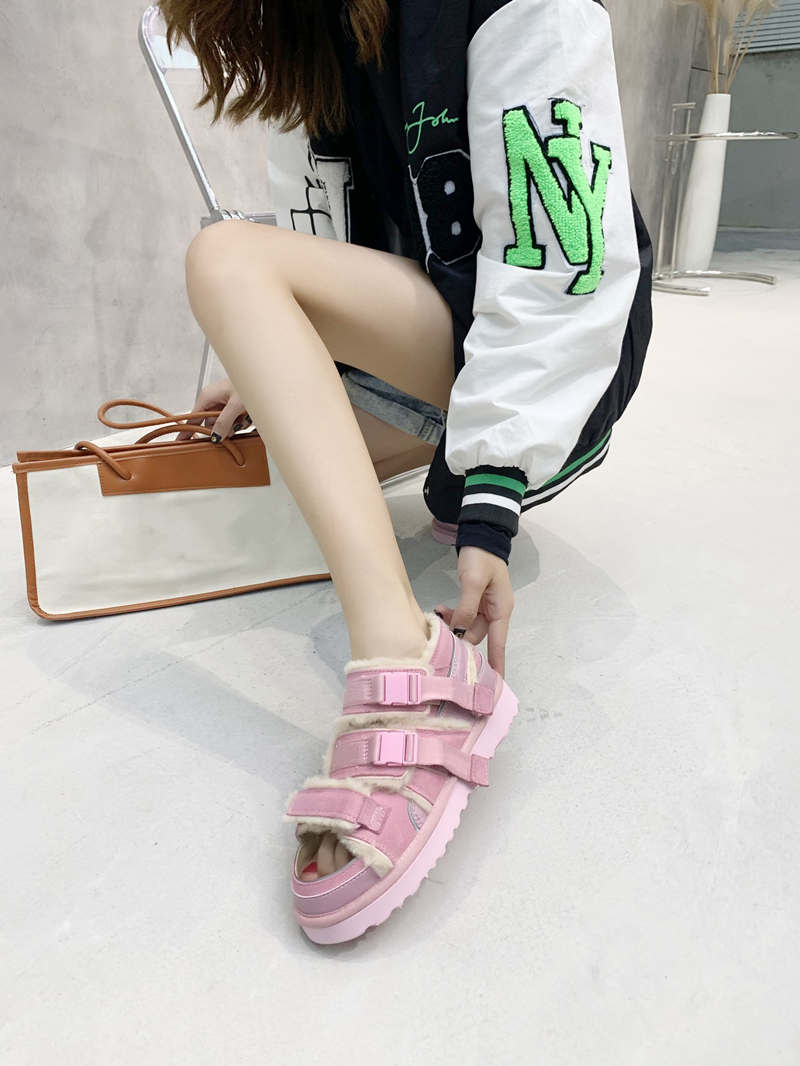 

women New Flat heel wool ankle boots Women winter Thick Sole non slip and warm short boot Outdoor real leather Leisure Shoes size:35-41, Khaki