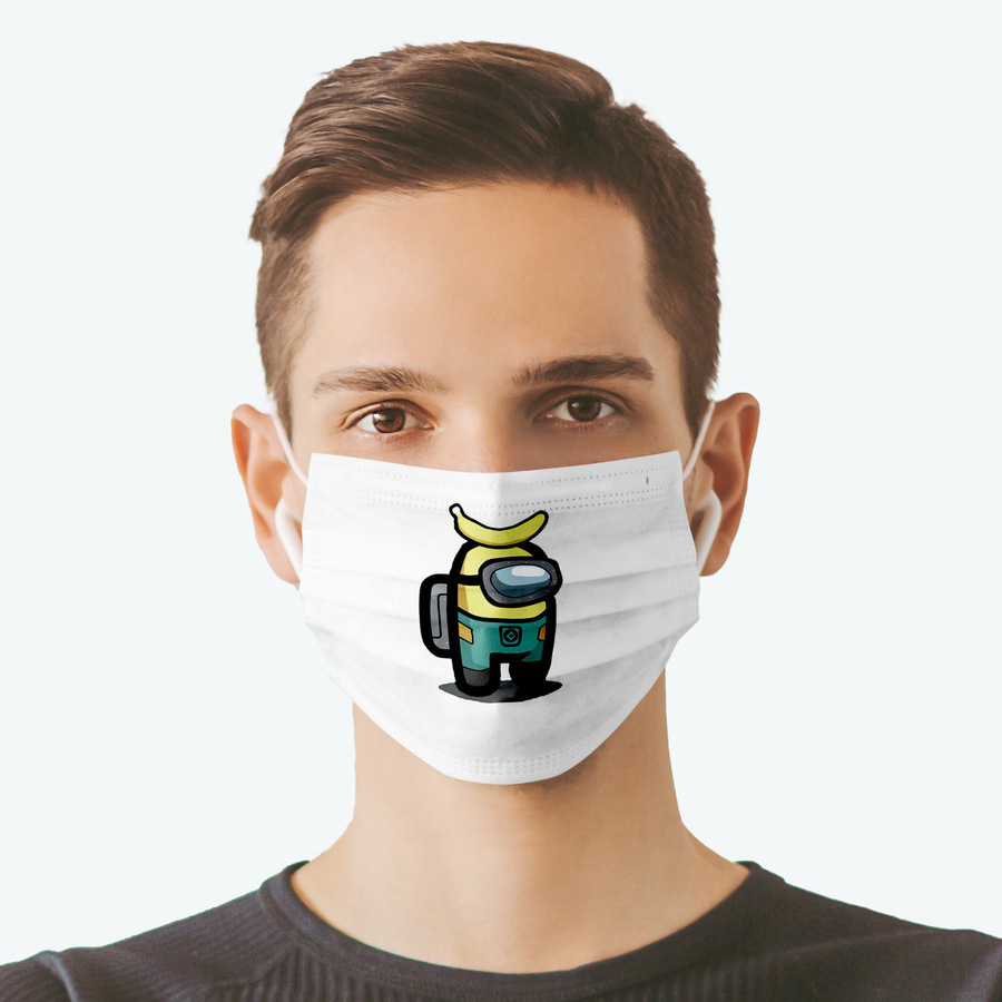 

Surgical Grade best Cartoon Printed Mask Spunlaced Non-woven Adult Ear Hanging AYNC