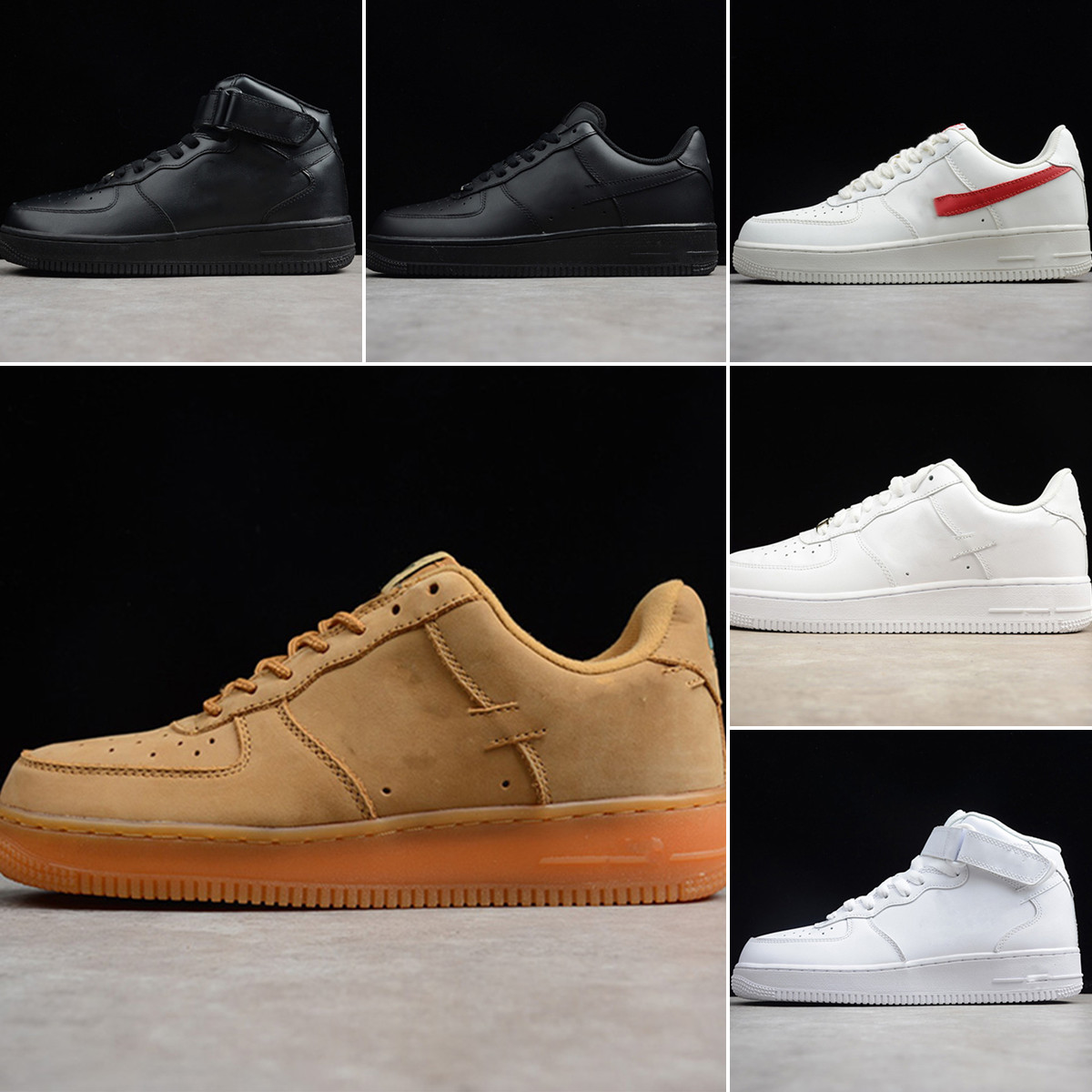 

Designer FORCES Mens Low casual shoes Cheap One Unisex 1 Knit Euro Airs High Women All White Black Red Skateboard Skate Outdoor Trainers Shoe