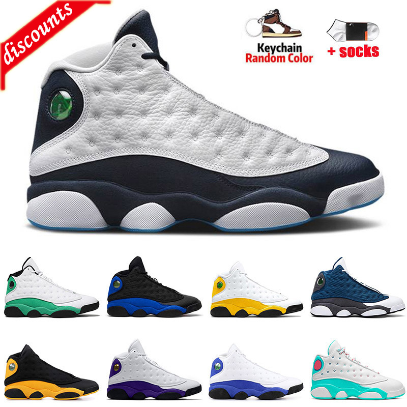

Obsidian 13s Mens Women 13 Basketball Shoes Size 47 University Gold Reverse Bred Hyper Royal Flint Starfish Black, B34 obsidian 40-47