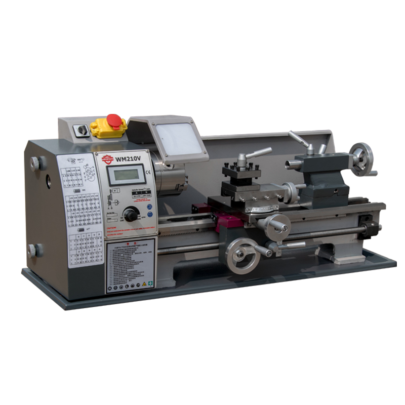 

WM210V 400mm Metal Lathe 850W Brushless Spindle Bore Capacity Mini Metal Lathe Machine